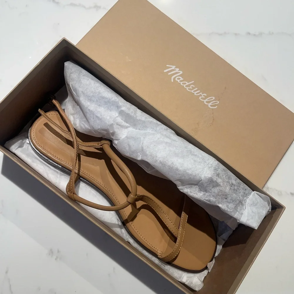 Madewell sandals Upper leather